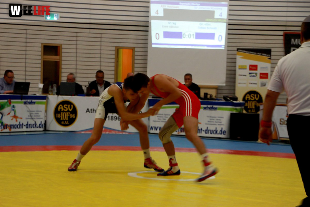 Oberliga Ringen ASV Hof I gegen Joh. Nürnberg II