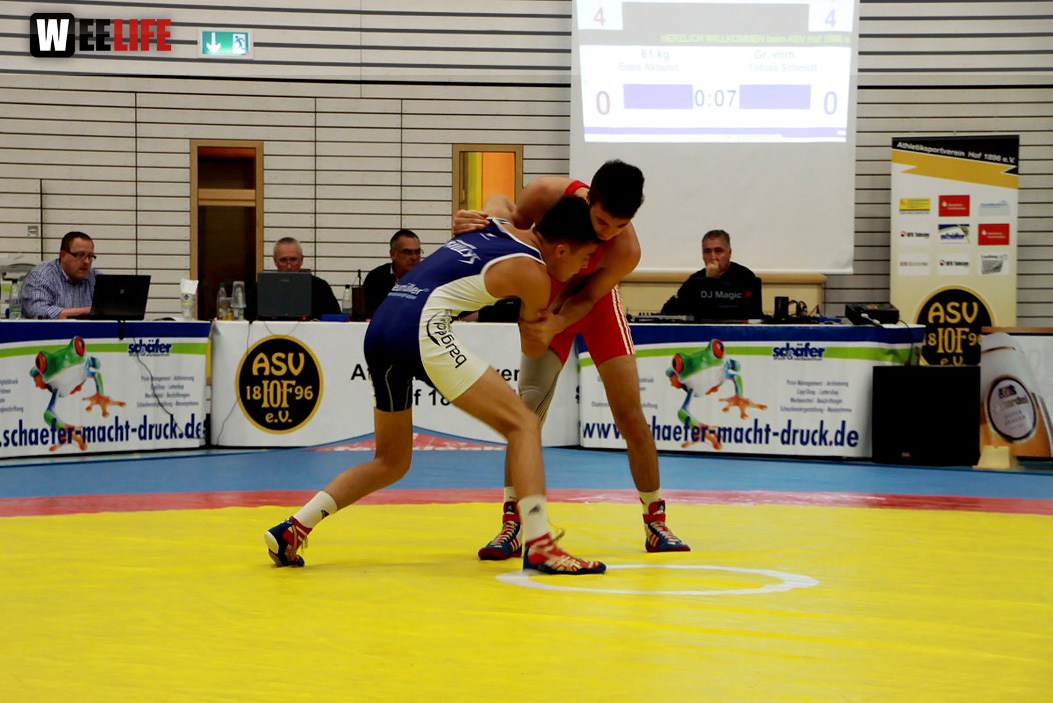 Oberliga Ringen ASV Hof I gegen Joh. Nürnberg II