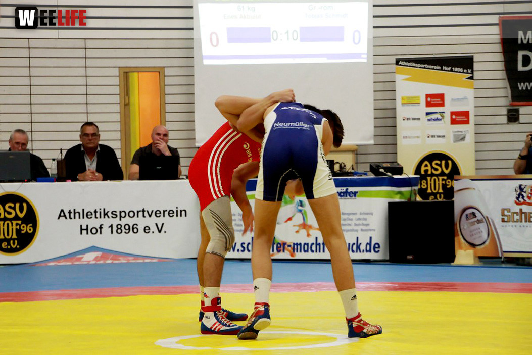 Oberliga Ringen ASV Hof I gegen Joh. Nürnberg II