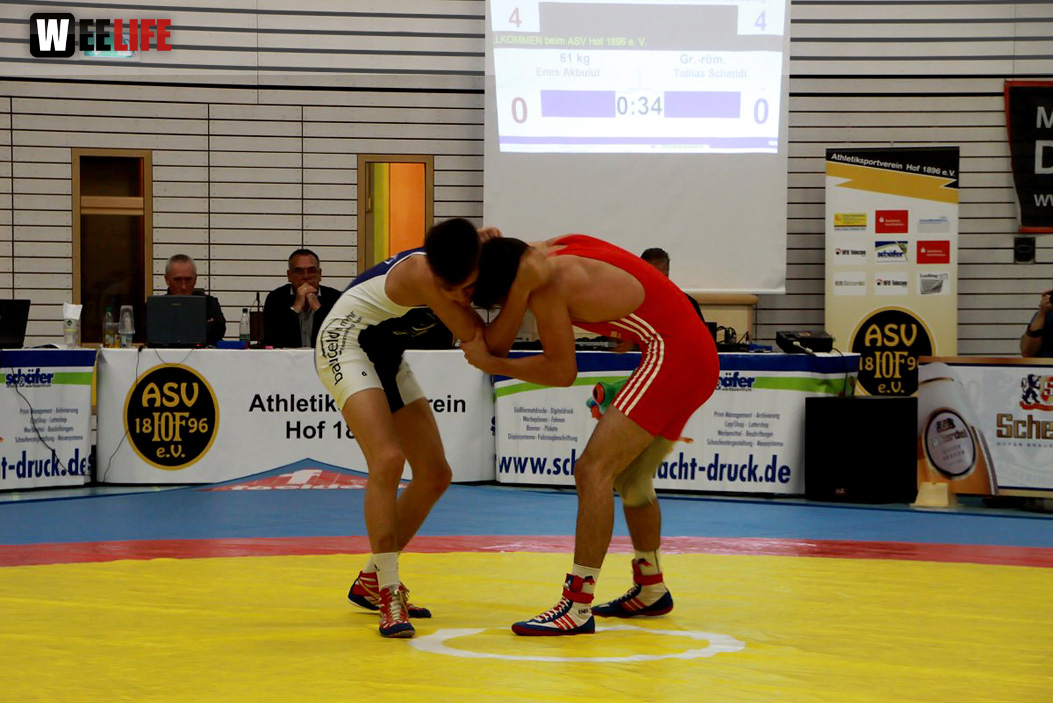 Oberliga Ringen ASV Hof I gegen Joh. Nürnberg II