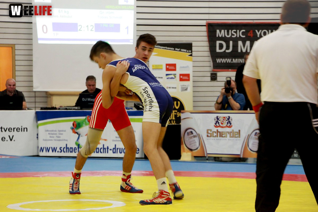 Oberliga Ringen ASV Hof I gegen Joh. Nürnberg II