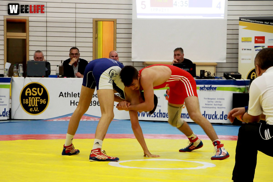 Oberliga Ringen ASV Hof I gegen Joh. Nürnberg II
