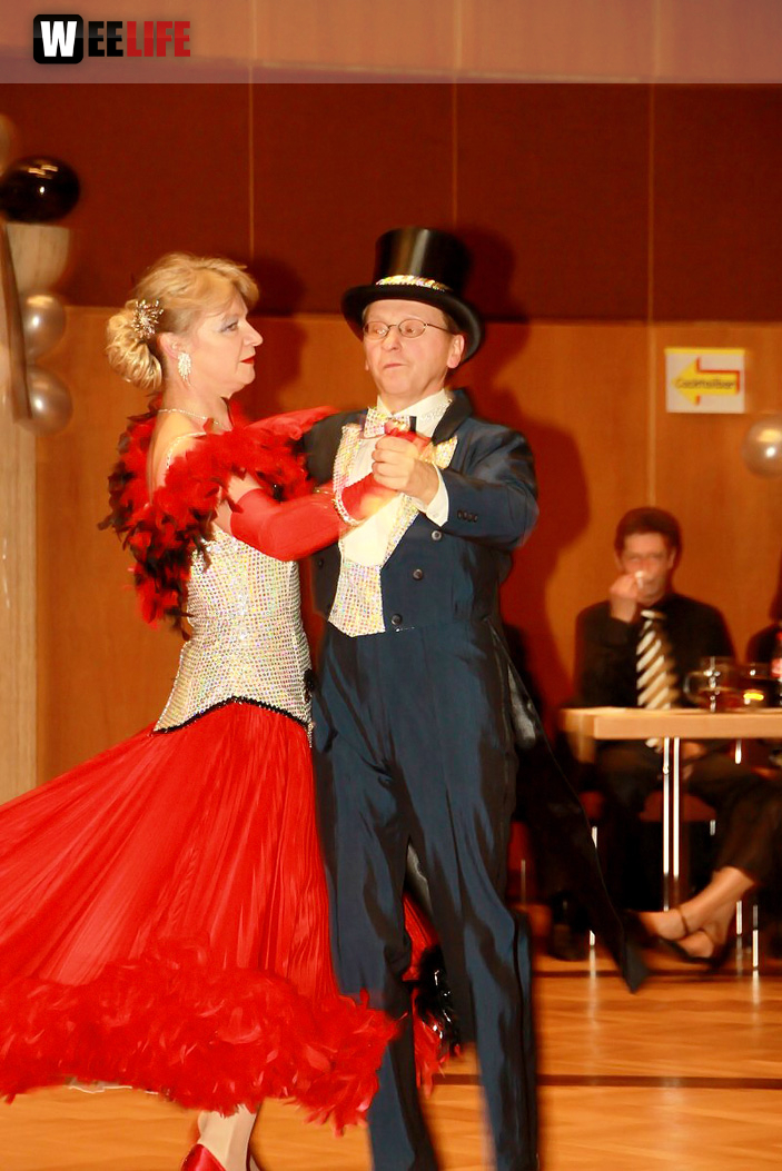 Schwarz Weiss des TV Helmbrechts Ball mit PinaColada