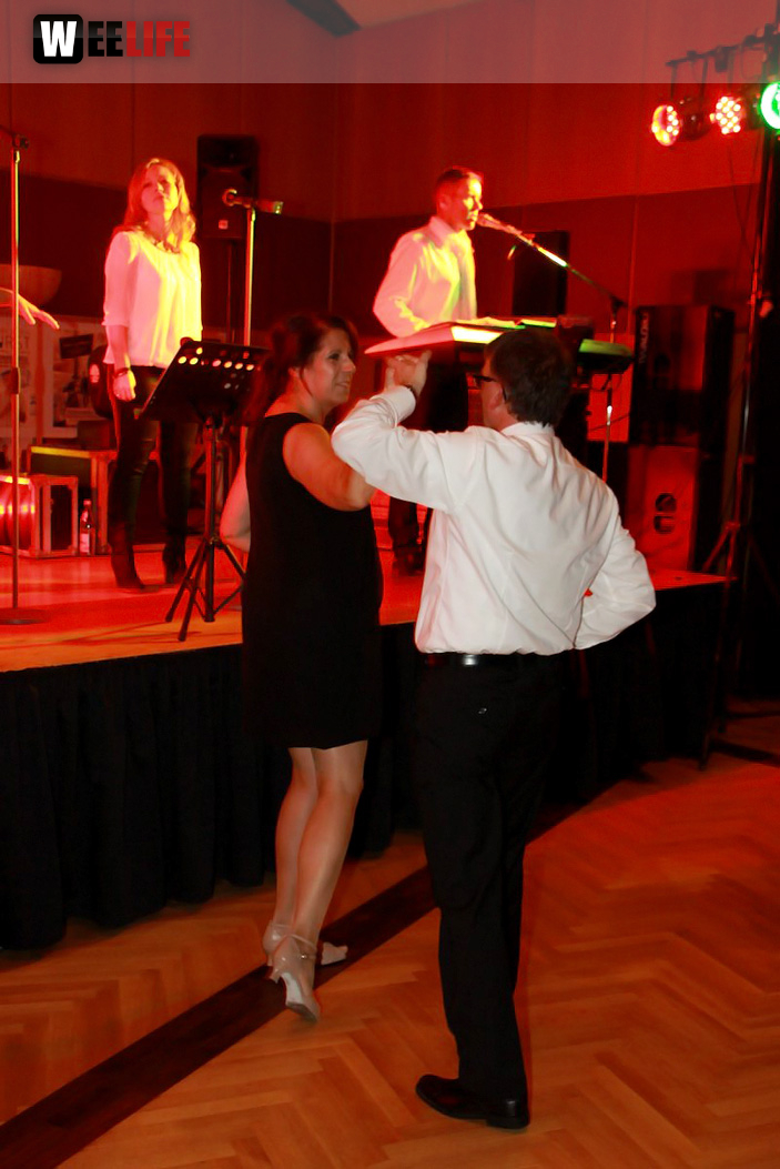 Schwarz Weiss des TV Helmbrechts Ball mit PinaColada
