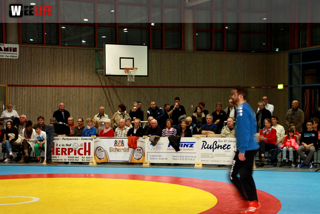 Ringen Oberliga ASV Hof gegen SV Untergriesbach Turnhalle