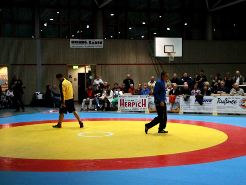 Ringen Oberliga ASV Hof gegen SV Untergriesbach Turnhalle – Foto 21