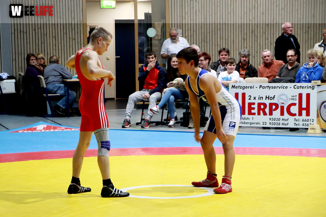 Ringen Oberliga ASV Hof gegen SV Untergriesbach Turnhalle