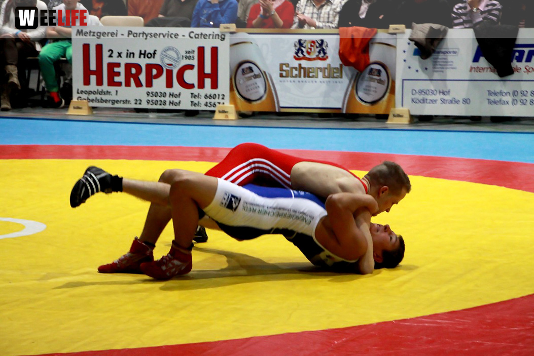 Ringen Oberliga ASV Hof gegen SV Untergriesbach Turnhalle