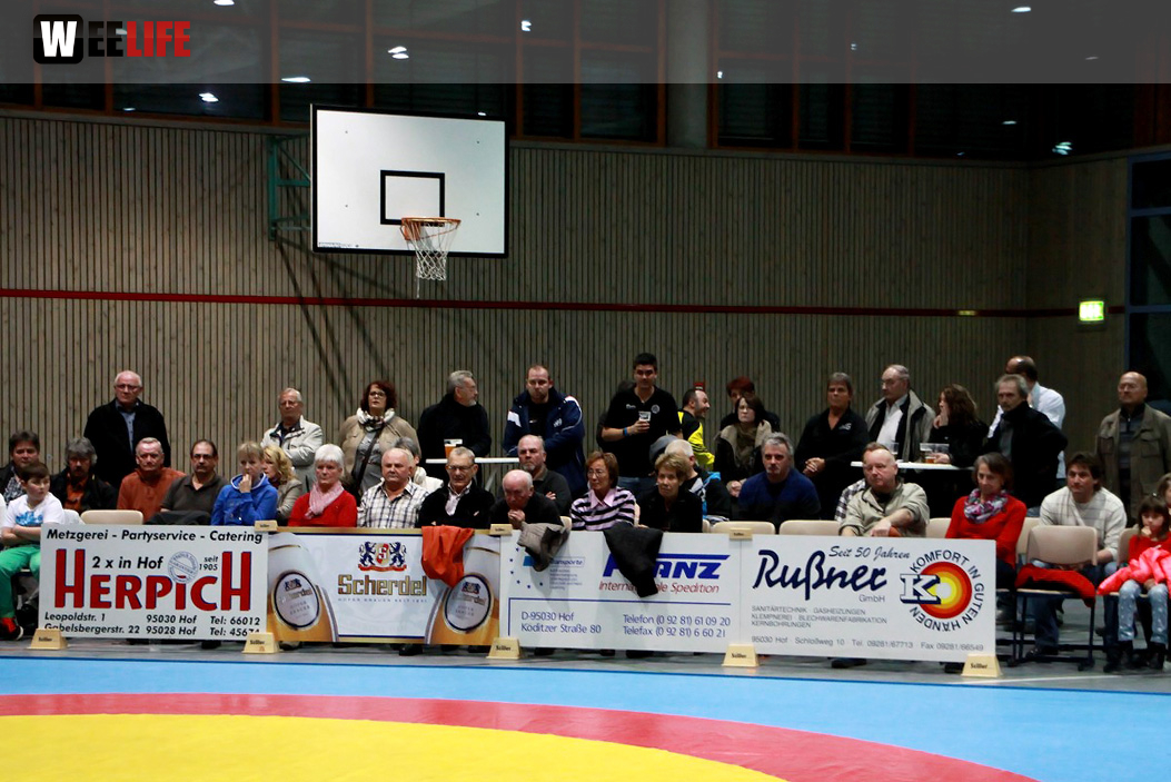 Ringen Oberliga ASV Hof gegen SV Untergriesbach Turnhalle