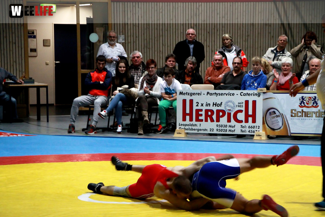 Ringen Oberliga ASV Hof gegen SV Untergriesbach Turnhalle