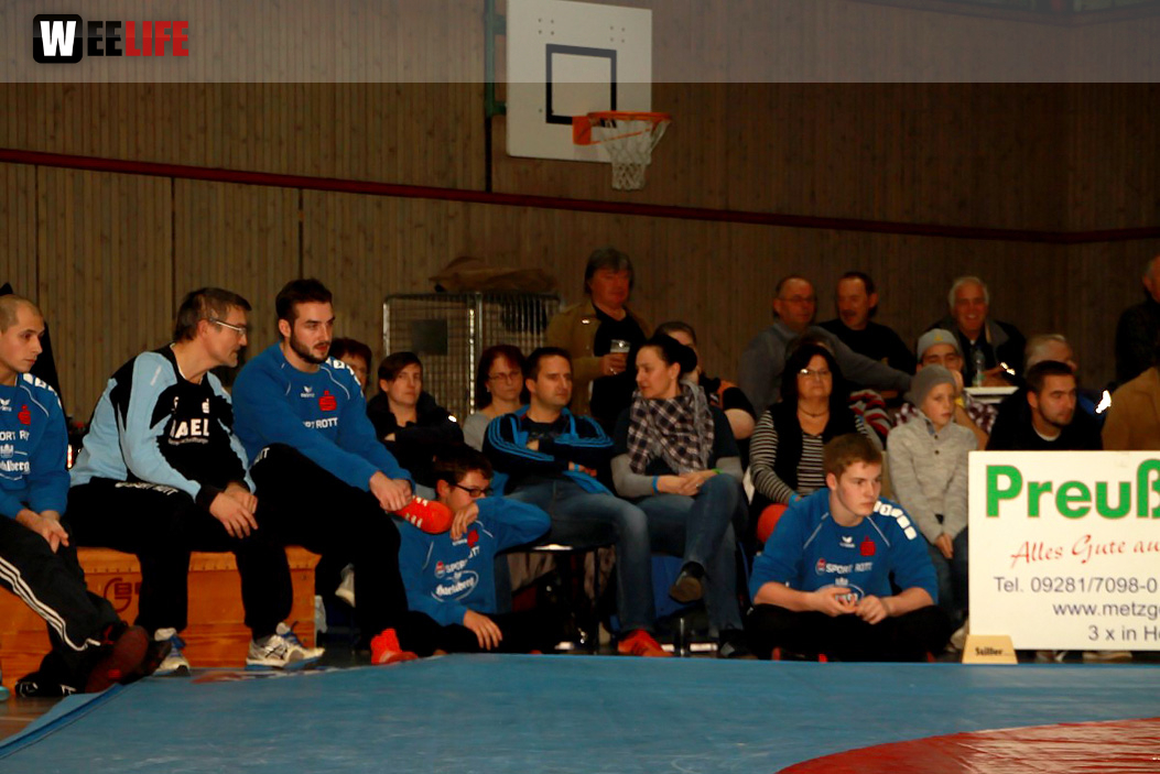 Ringen Oberliga ASV Hof gegen SV Untergriesbach Turnhalle