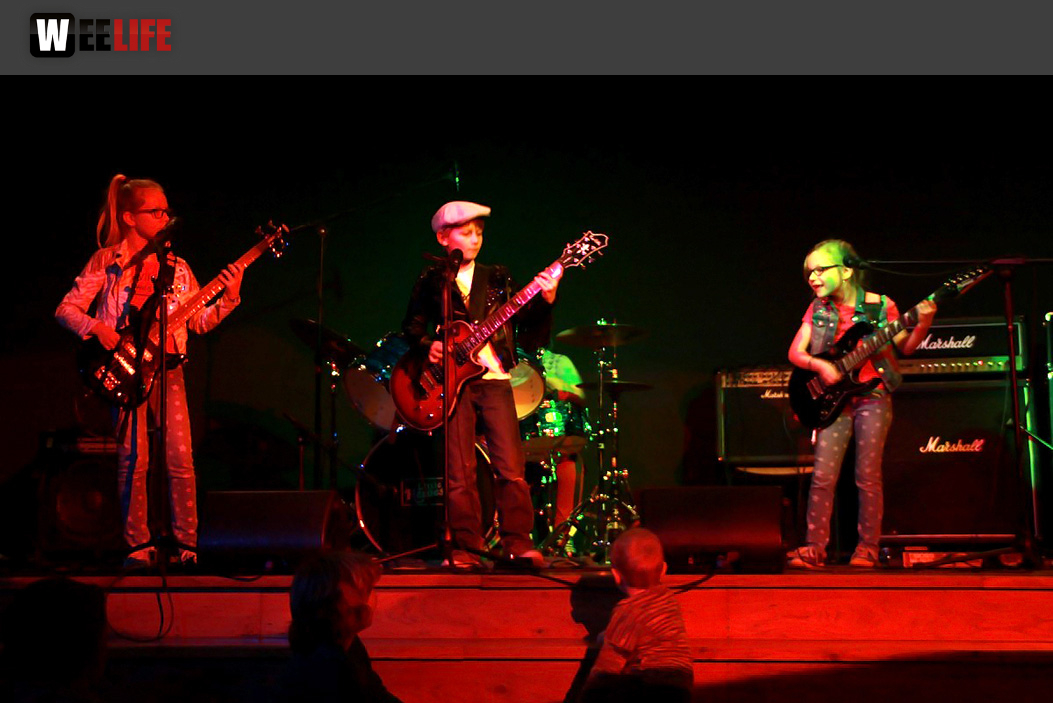 Jugendkulturtage Konzert Standby Little Heroes Cubed Schülerband der Hofecker Hauptschule