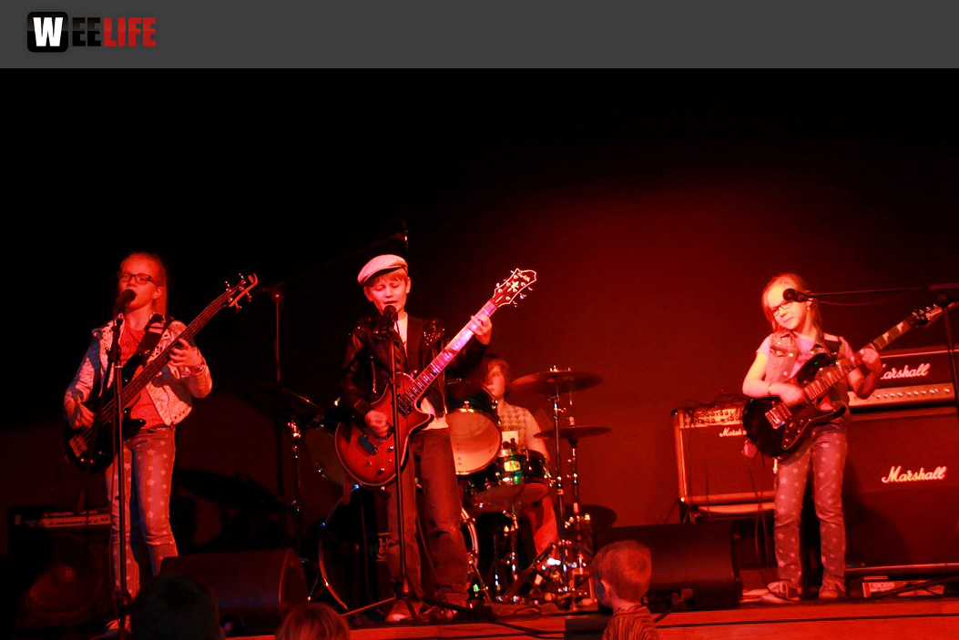 Jugendkulturtage Konzert Standby Little Heroes Cubed Schülerband der Hofecker Hauptschule