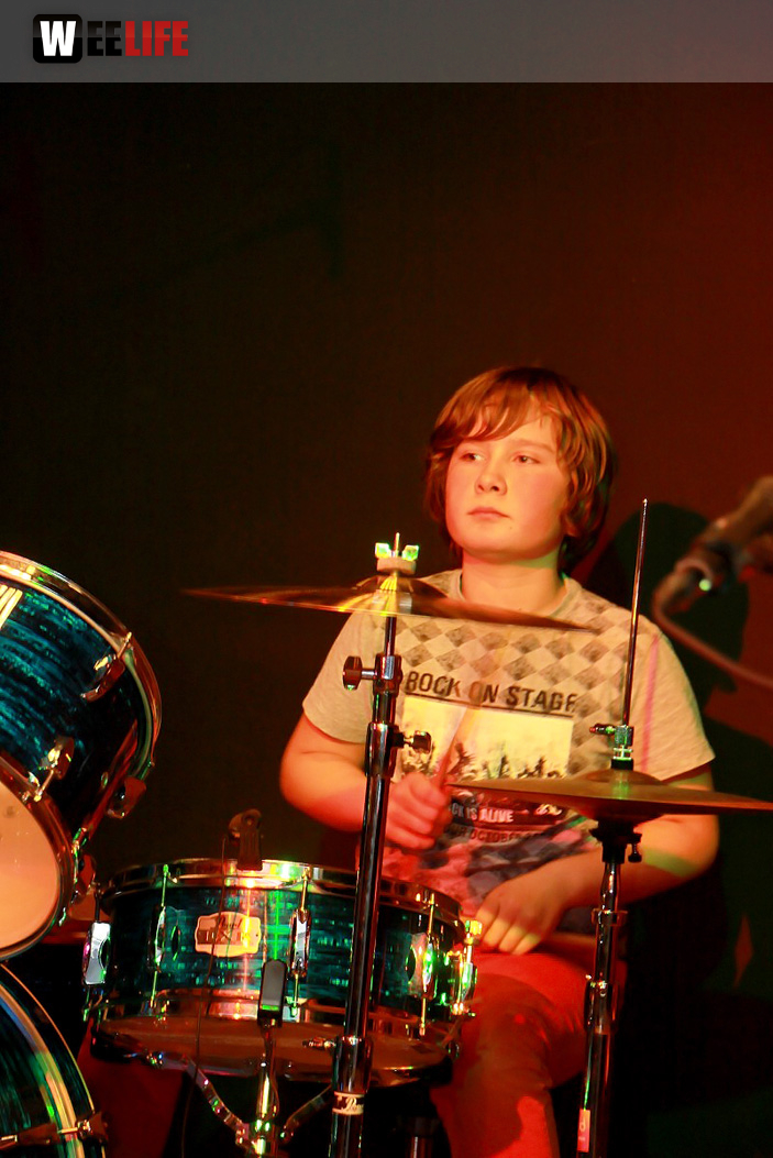 Jugendkulturtage Konzert Standby Little Heroes Cubed Schülerband der Hofecker Hauptschule