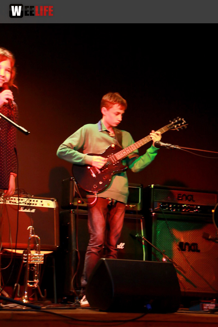 Jugendkulturtage Konzert Standby Little Heroes Cubed Schülerband der Hofecker Hauptschule