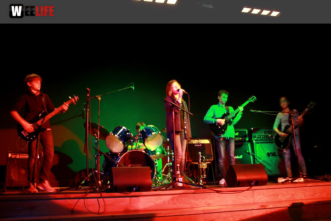 Jugendkulturtage Konzert Standby Little Heroes Cubed Schülerband der Hofecker Hauptschule