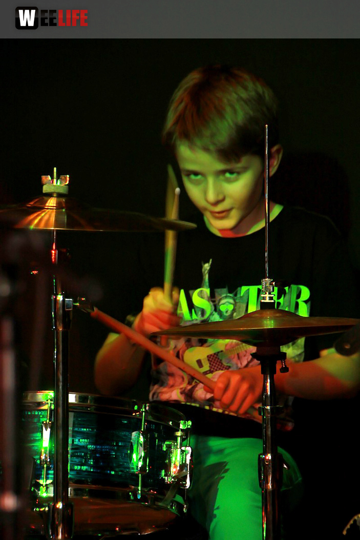 Jugendkulturtage Konzert Standby Little Heroes Cubed Schülerband der Hofecker Hauptschule