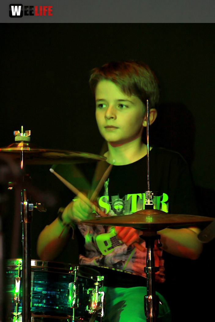 Jugendkulturtage Konzert Standby Little Heroes Cubed Schülerband der Hofecker Hauptschule