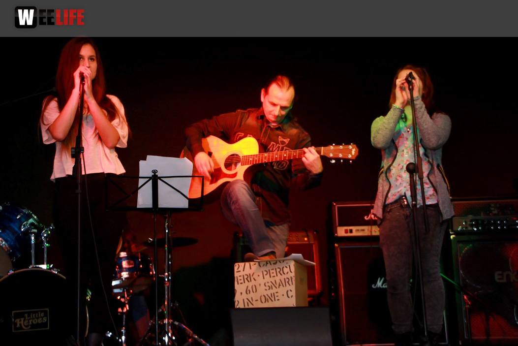Jugendkulturtage Konzert Standby Little Heroes Cubed Schülerband der Hofecker Hauptschule