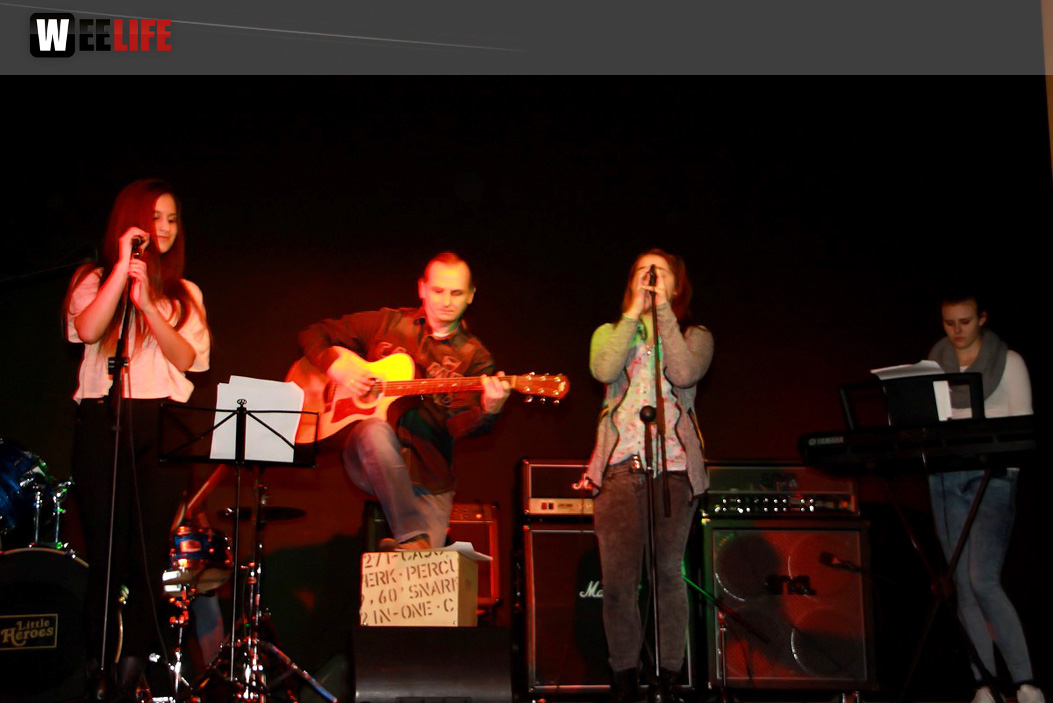 Jugendkulturtage Konzert Standby Little Heroes Cubed Schülerband der Hofecker Hauptschule