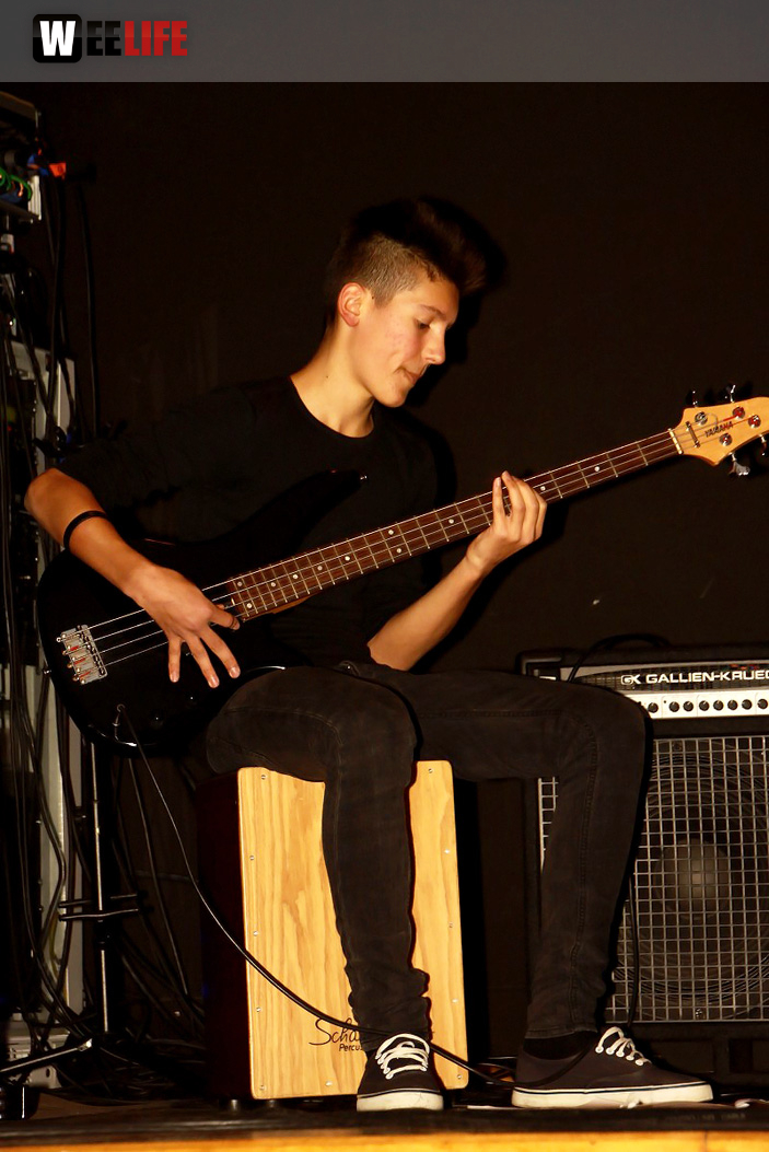 Jugendkulturtage Konzert Standby Little Heroes Cubed Schülerband der Hofecker Hauptschule