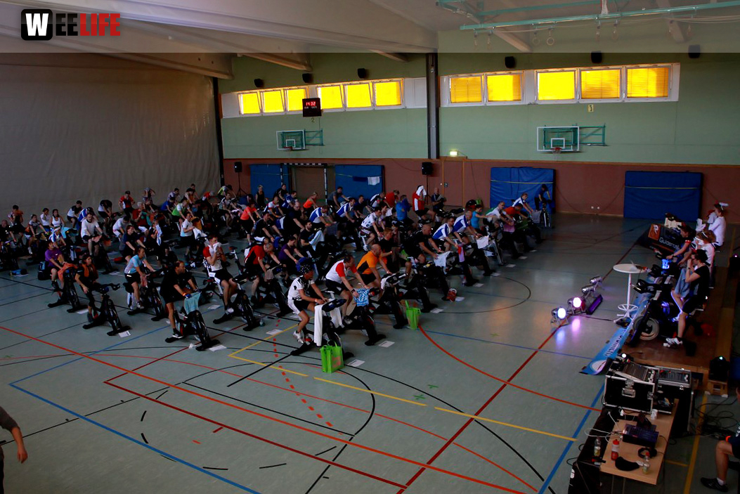 1. Indoor Cycling Marathon 2014