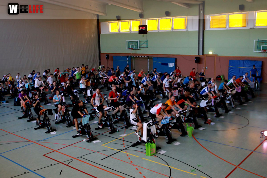 1. Indoor Cycling Marathon 2014