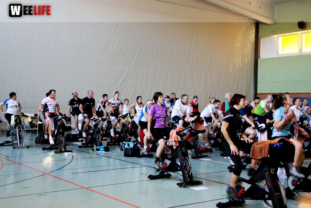1. Indoor Cycling Marathon 2014
