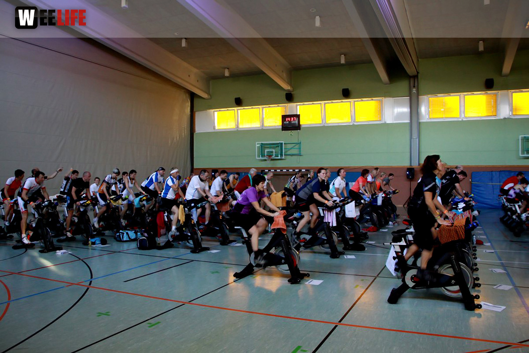 1. Indoor Cycling Marathon 2014