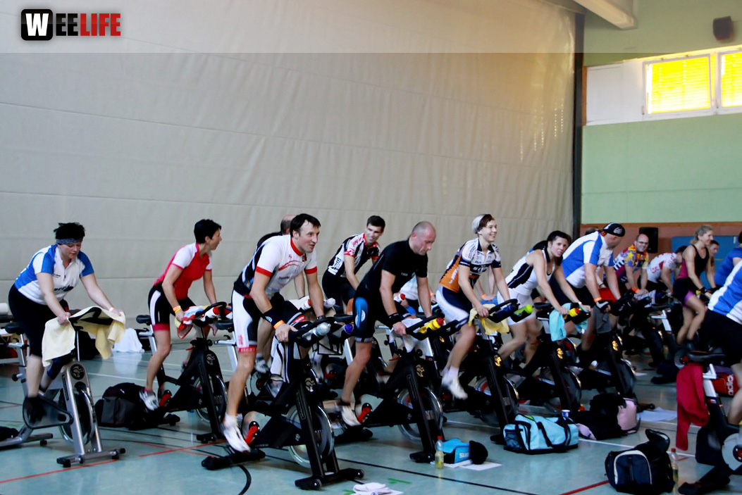 1. Indoor Cycling Marathon 2014