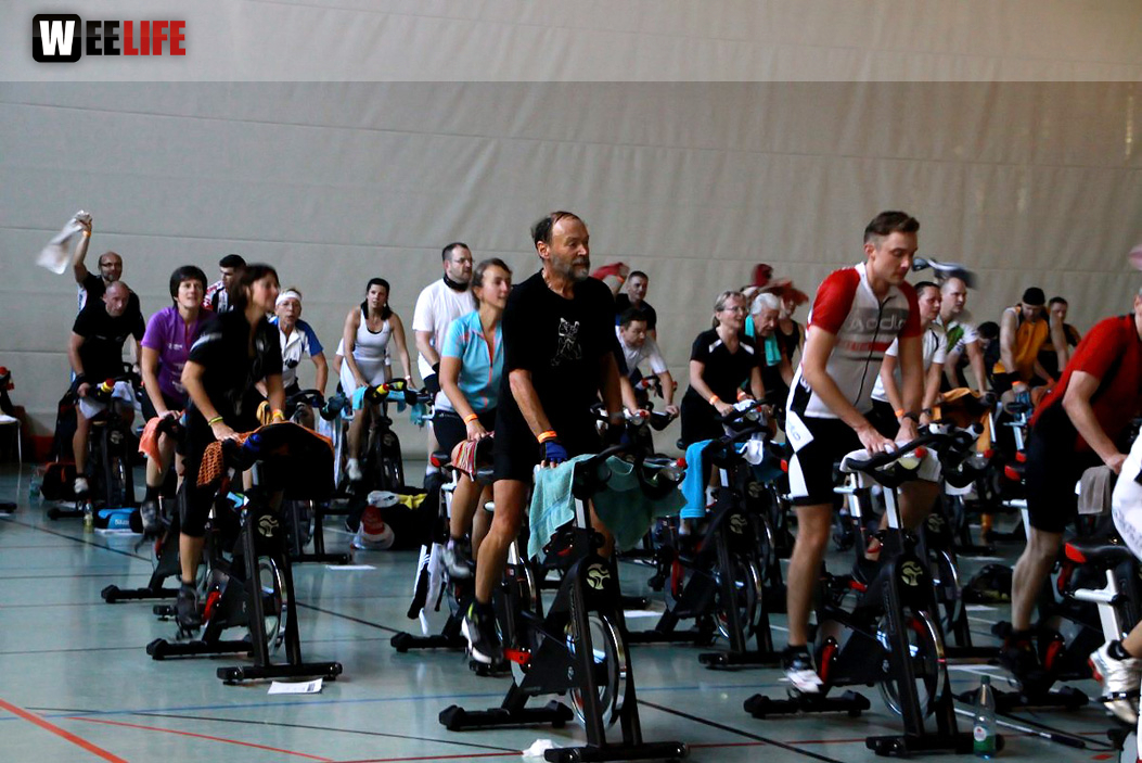 1. Indoor Cycling Marathon 2014