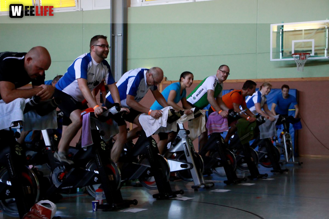 1. Indoor Cycling Marathon 2014