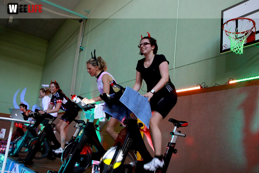 1. Indoor Cycling Marathon 2014