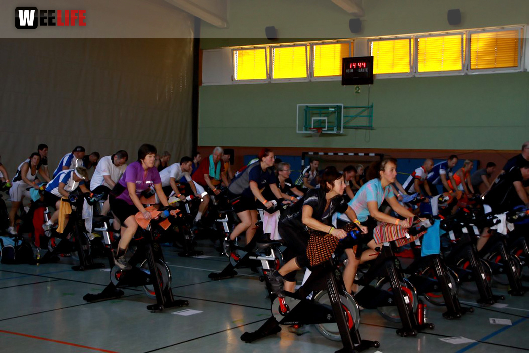 1. Indoor Cycling Marathon 2014