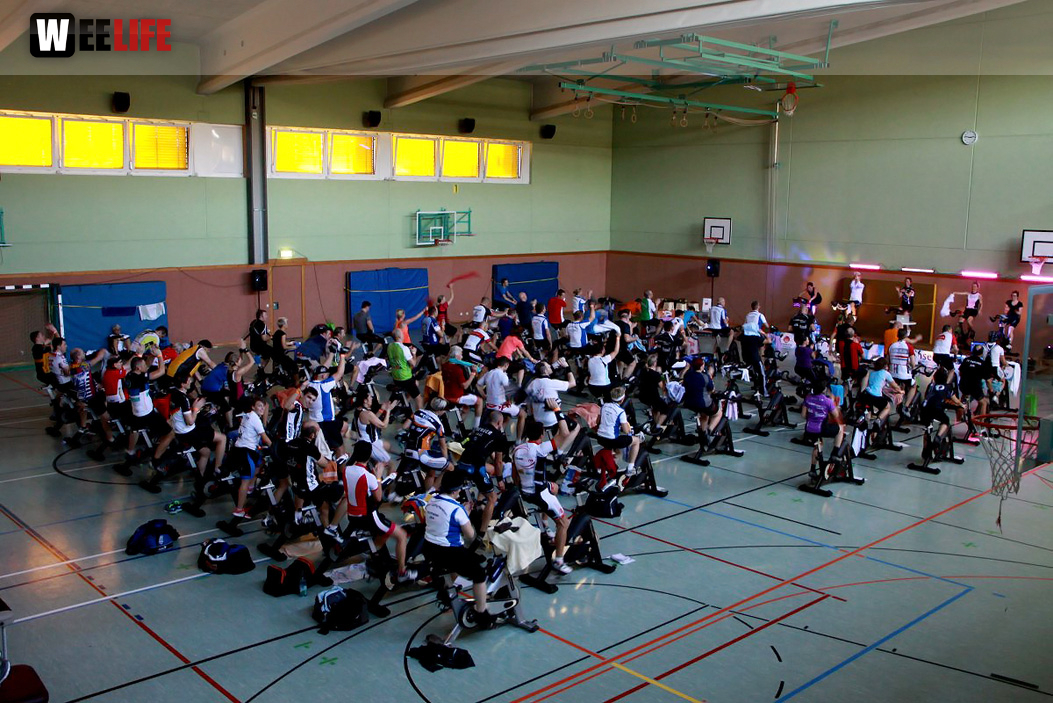 1. Indoor Cycling Marathon 2014