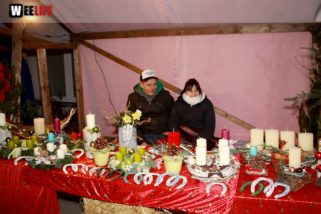 Ländliche Stallweihnacht
