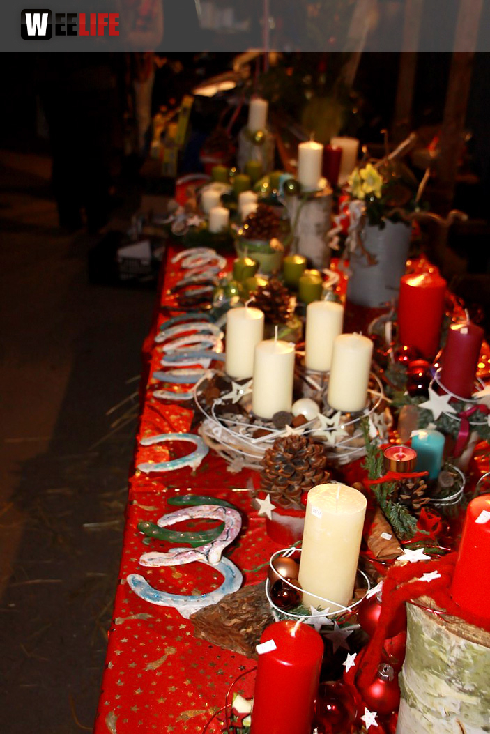 Ländliche Stallweihnacht