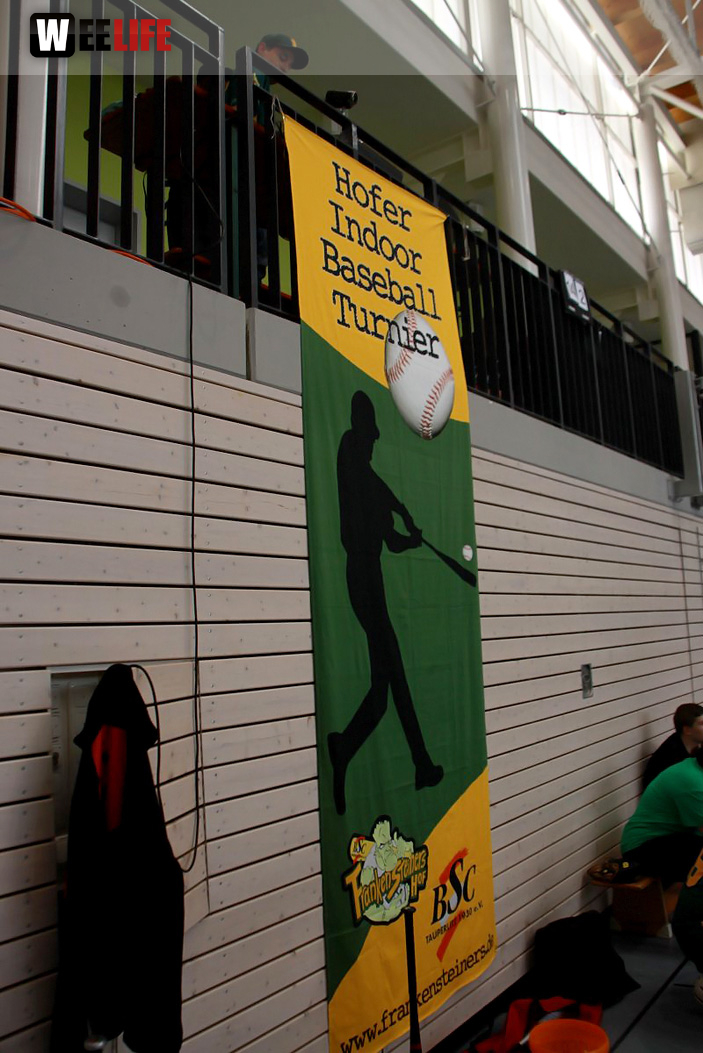 1. Hofer Indoor Baseball Tunier Frankensteiners