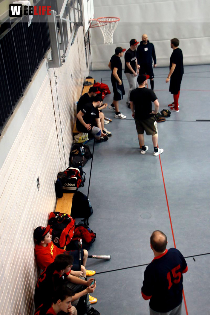 1. Hofer Indoor Baseball Tunier Frankensteiners