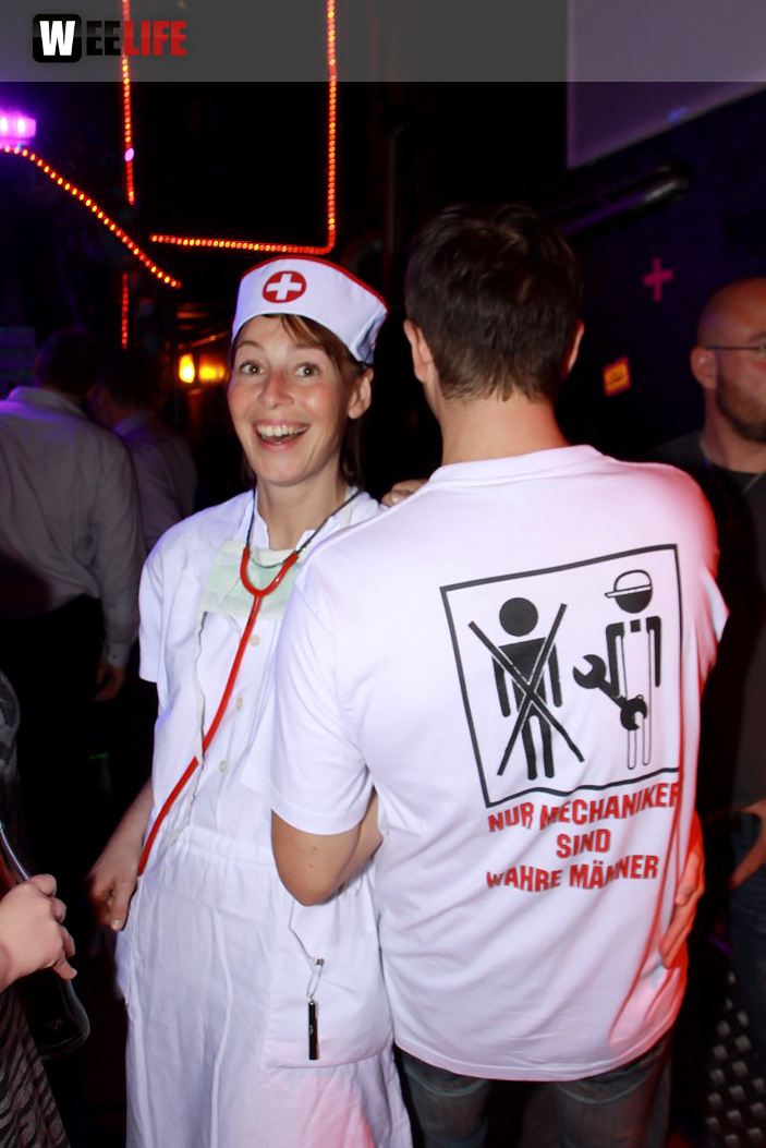 Krankenschwester-Party
