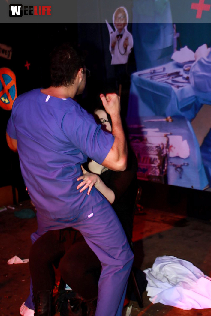 Krankenschwester-Party