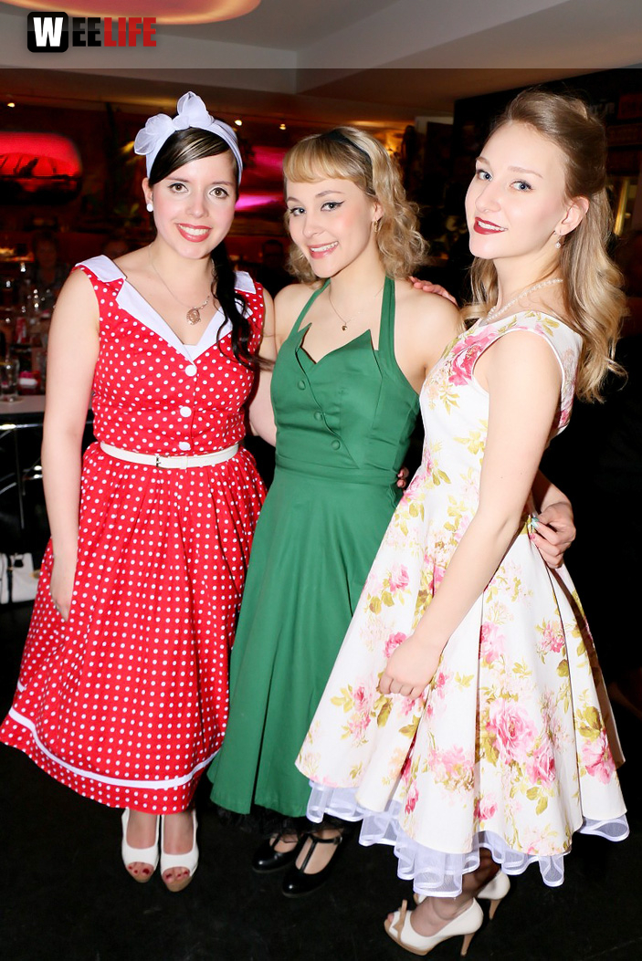 Tanzparty mit DJ und 50er Outfitpremierung