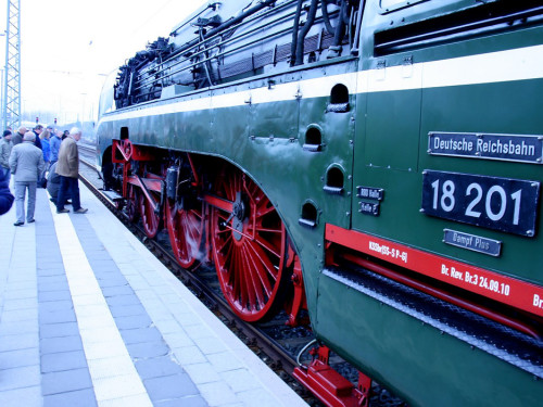 Sonderzug Schnellste fahrtüchtige Dampflok der Welt 18 201 – Foto 17