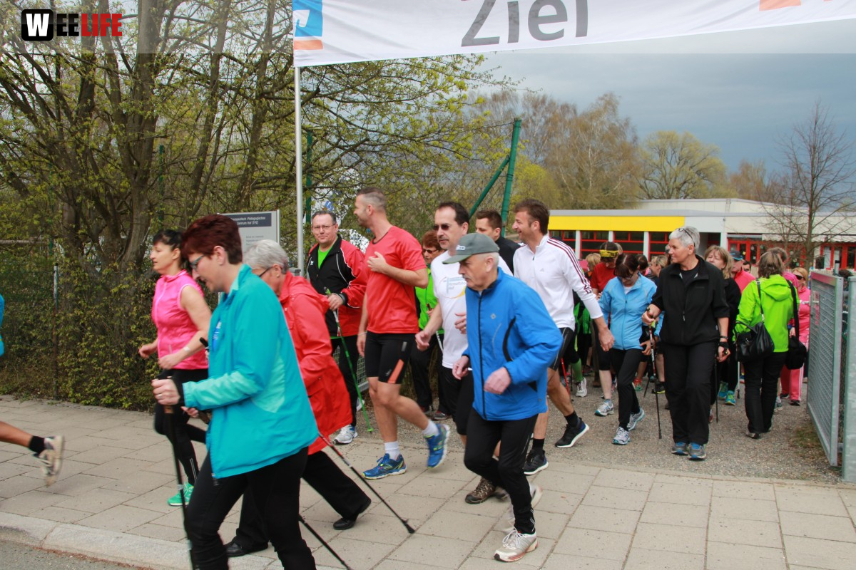 Benefizlauf  Menschen laufen für Menschen