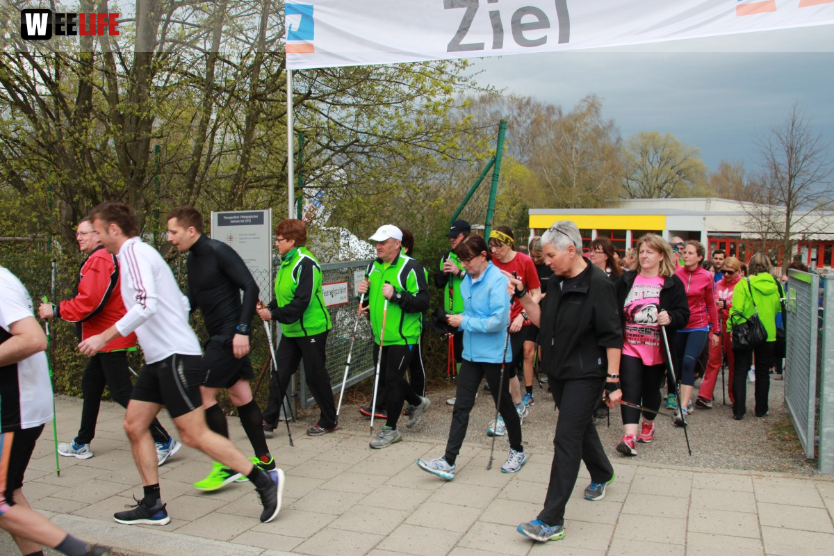 Benefizlauf  Menschen laufen für Menschen