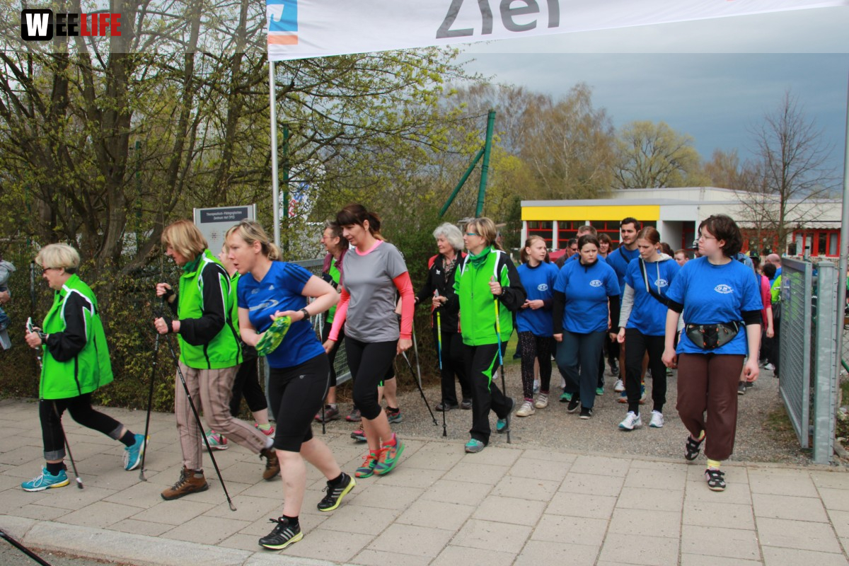 Benefizlauf  Menschen laufen für Menschen
