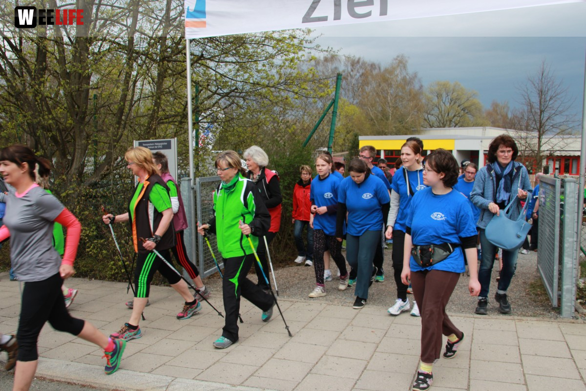 Benefizlauf  Menschen laufen für Menschen