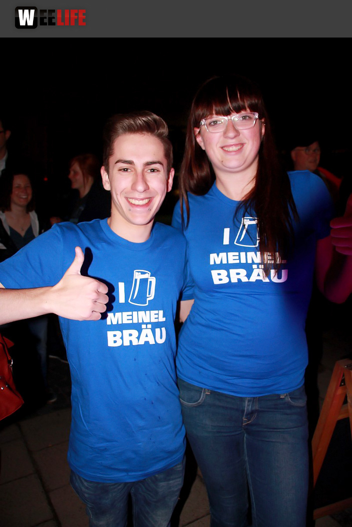 Meinel Weißbierparty Schwarz-Weiß mit DJ Chris Mü