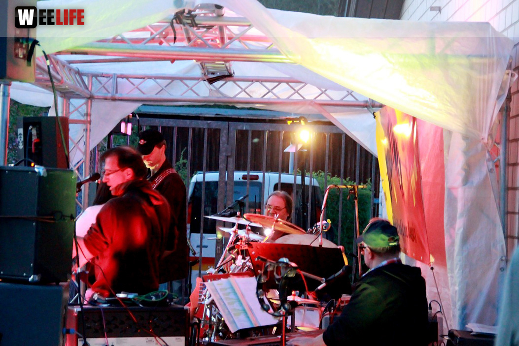 1. InnenHofKonzert 2015 mit Bogeymen