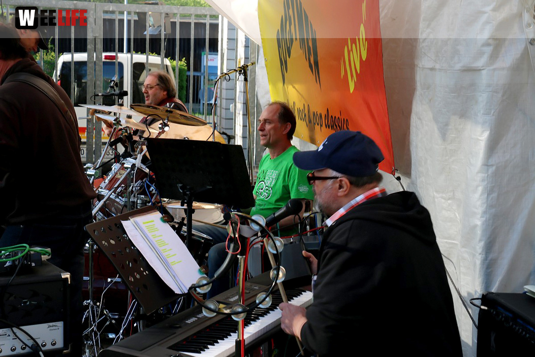 1. InnenHofKonzert 2015 mit Bogeymen